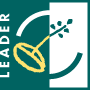 Logo LEADER – EU-Förderprogramm für die Entwicklung des ländlichen Raums
